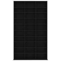 Thumbnail for CD-Schrank Schwarz 102x16x177,5 cm Holzwerkstoff