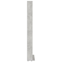 Thumbnail for CD-Schrank Betongrau 102x16x177,5 cm Holzwerkstoff