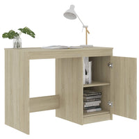 Thumbnail for Schreibtisch Sonoma-Eiche 100x50x76 cm Holzwerkstoff