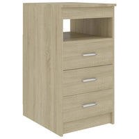 Thumbnail for Sideboard mit Schubladen Sonoma-Eiche 40x50x76 cm Holzwerkstoff