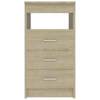 Thumbnail for Sideboard mit Schubladen Sonoma-Eiche 40x50x76 cm Holzwerkstoff