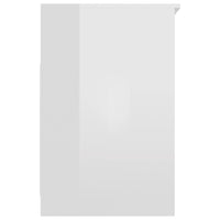 Thumbnail for Sideboard Schubladen Hochglanz-Weiß 40x50x76 cm Holzwerkstoff