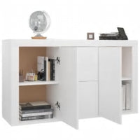 Thumbnail for Sideboard Weiß 120×36×69 cm Holzwerkstoff