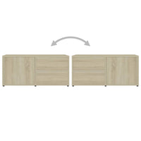 Thumbnail for TV-Schrank Sonoma-Eiche 80x34x36 cm Holzwerkstoff