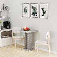 Thumbnail for Bistrotisch Betongrau 60x60x75 cm Holzwerkstoff