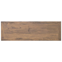 Thumbnail for TV-Schrank 110x35x40 cm Teak Massivholz