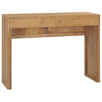 Thumbnail for Konsolentisch 100x35x75 cm Teak Massivholz
