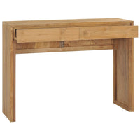 Thumbnail for Konsolentisch 100x35x75 cm Teak Massivholz