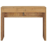 Thumbnail for Konsolentisch 100x35x75 cm Teak Massivholz