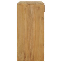 Thumbnail for Konsolentisch 100x35x75 cm Teak Massivholz