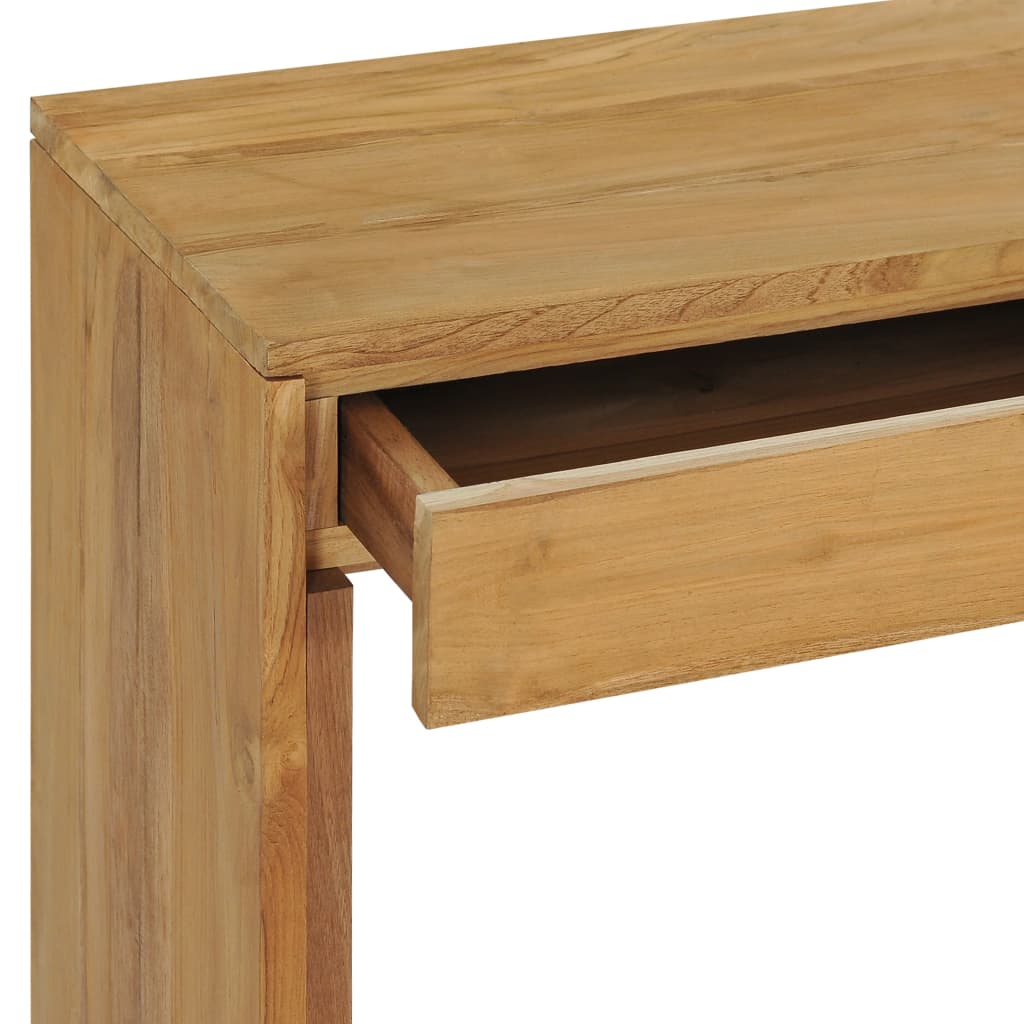 Konsolentisch 100x35x75 cm Teak Massivholz