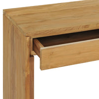 Thumbnail for Konsolentisch 100x35x75 cm Teak Massivholz