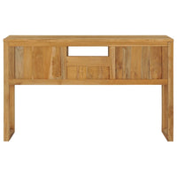 Thumbnail for Konsolentisch 120x32x75 cm Teak Massivholz