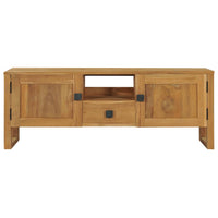 Thumbnail for TV-Schrank 120x32x45 cm Teak Massivholz