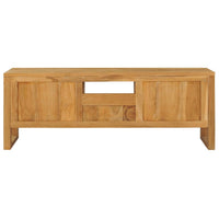 Thumbnail for TV-Schrank 120x32x45 cm Teak Massivholz