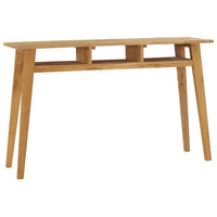Thumbnail for Konsolentisch 120x35x75 cm Teak Massivholz