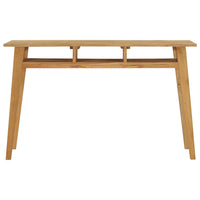 Thumbnail for Konsolentisch 120x35x75 cm Teak Massivholz