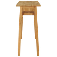 Thumbnail for Konsolentisch 120x35x75 cm Teak Massivholz