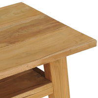 Thumbnail for Konsolentisch 120x35x75 cm Teak Massivholz
