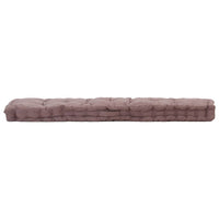 Thumbnail for Palettenauflagen 2 Stk. Baumwolle Taupe