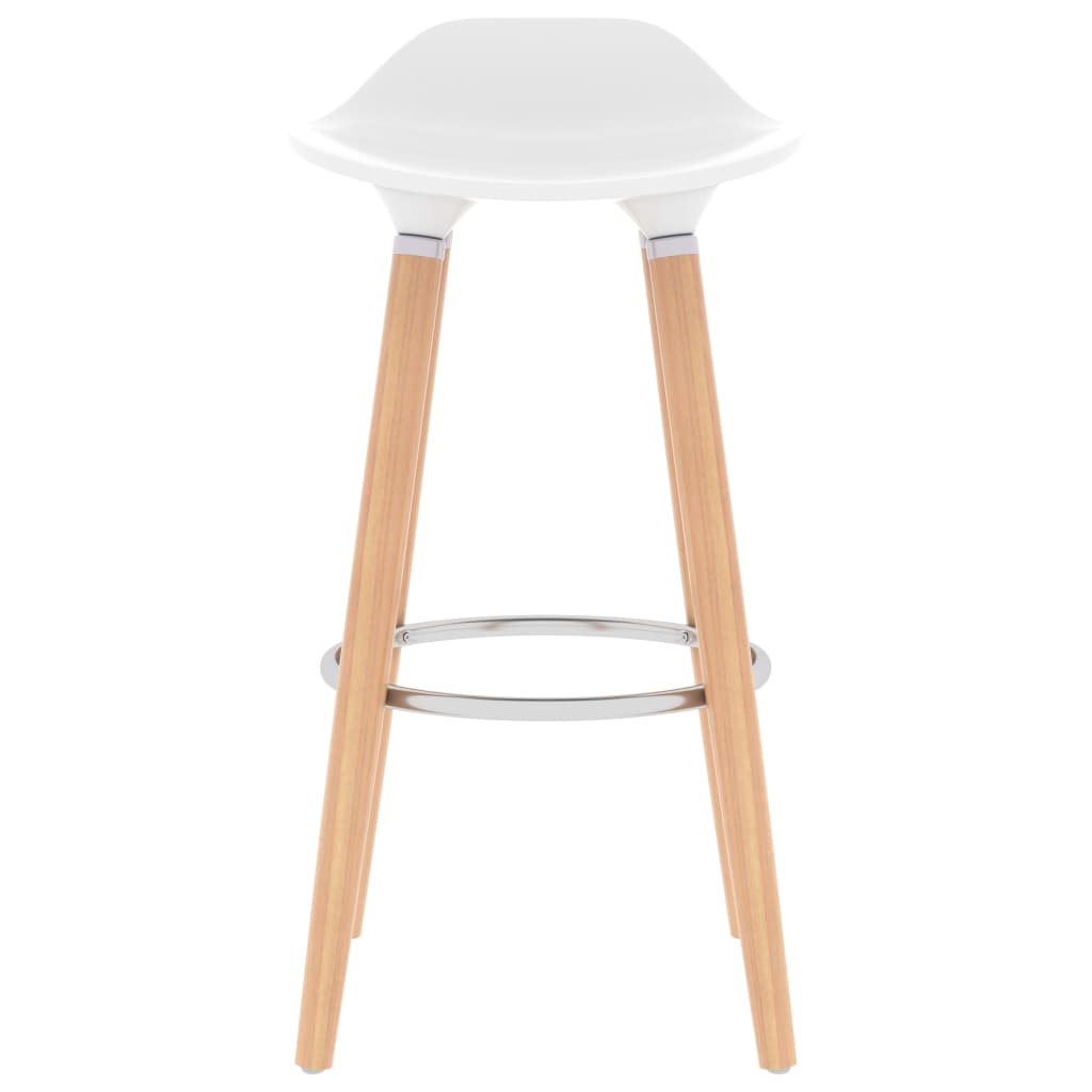 Barhocker 2 Stk. Weiß