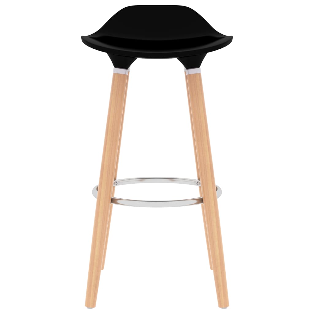 Barhocker 2 Stk. Schwarz