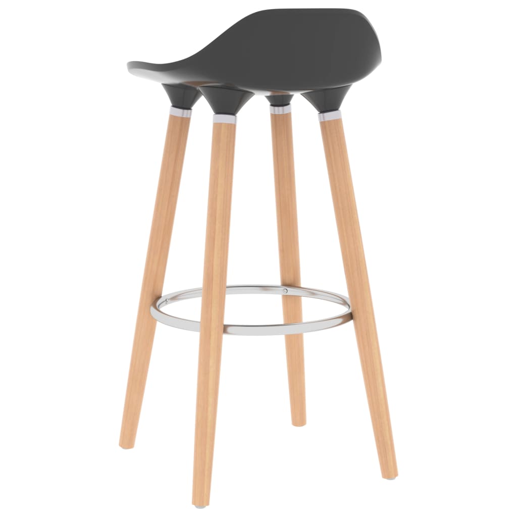 Barhocker 2 Stk. Anthrazit