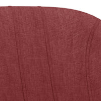 Thumbnail for Barhocker 2 Stk. Weinrot Stoff
