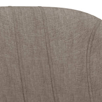 Thumbnail for Barhocker 2 Stk. Taupe Stoff