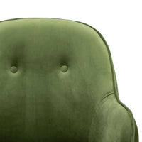 Thumbnail for Schaukelstuhl Hellgrün Samt