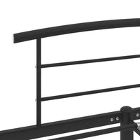 Thumbnail for Bettgestell Schwarz Metall 120x200 cm
