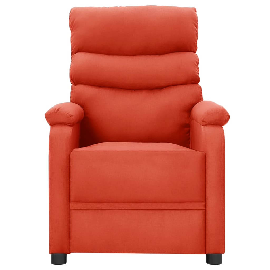 Massagesessel Rot Kunstleder