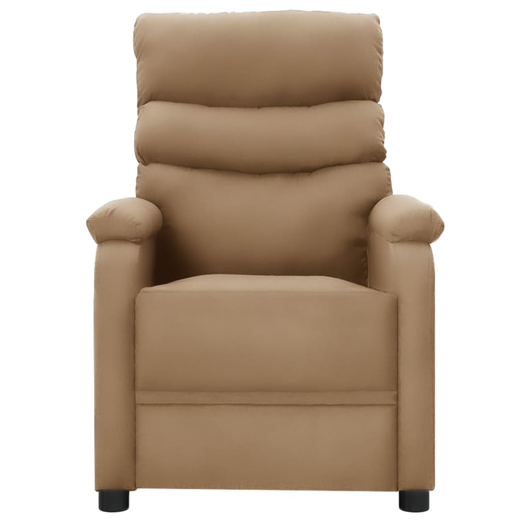 Massagesessel Cappuccino-Braun Kunstleder