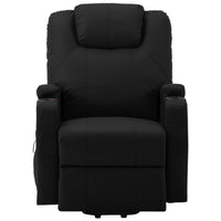 Thumbnail for Aufstehsessel Schwarz Kunstleder