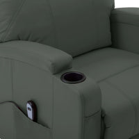 Thumbnail for Aufstehsessel Anthrazit Kunstleder