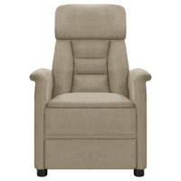 Thumbnail for Massagesessel Hellgrau Wildleder-Optik