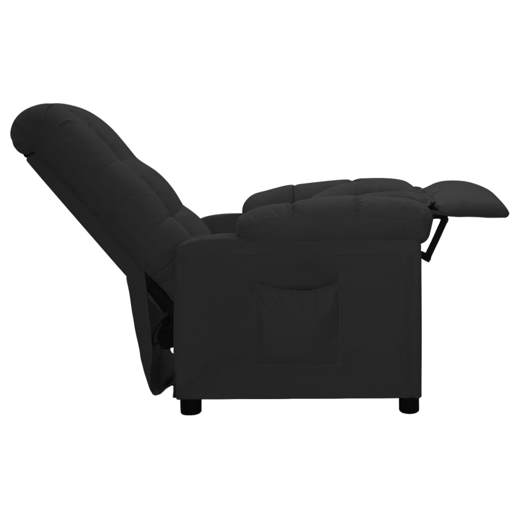 Relaxsessel Schwarz Stoff