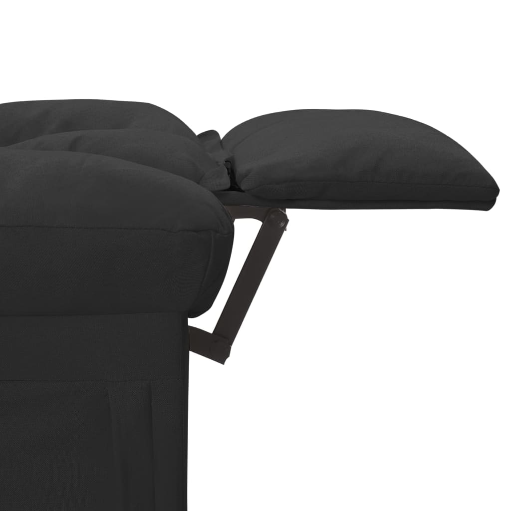 Relaxsessel Schwarz Stoff