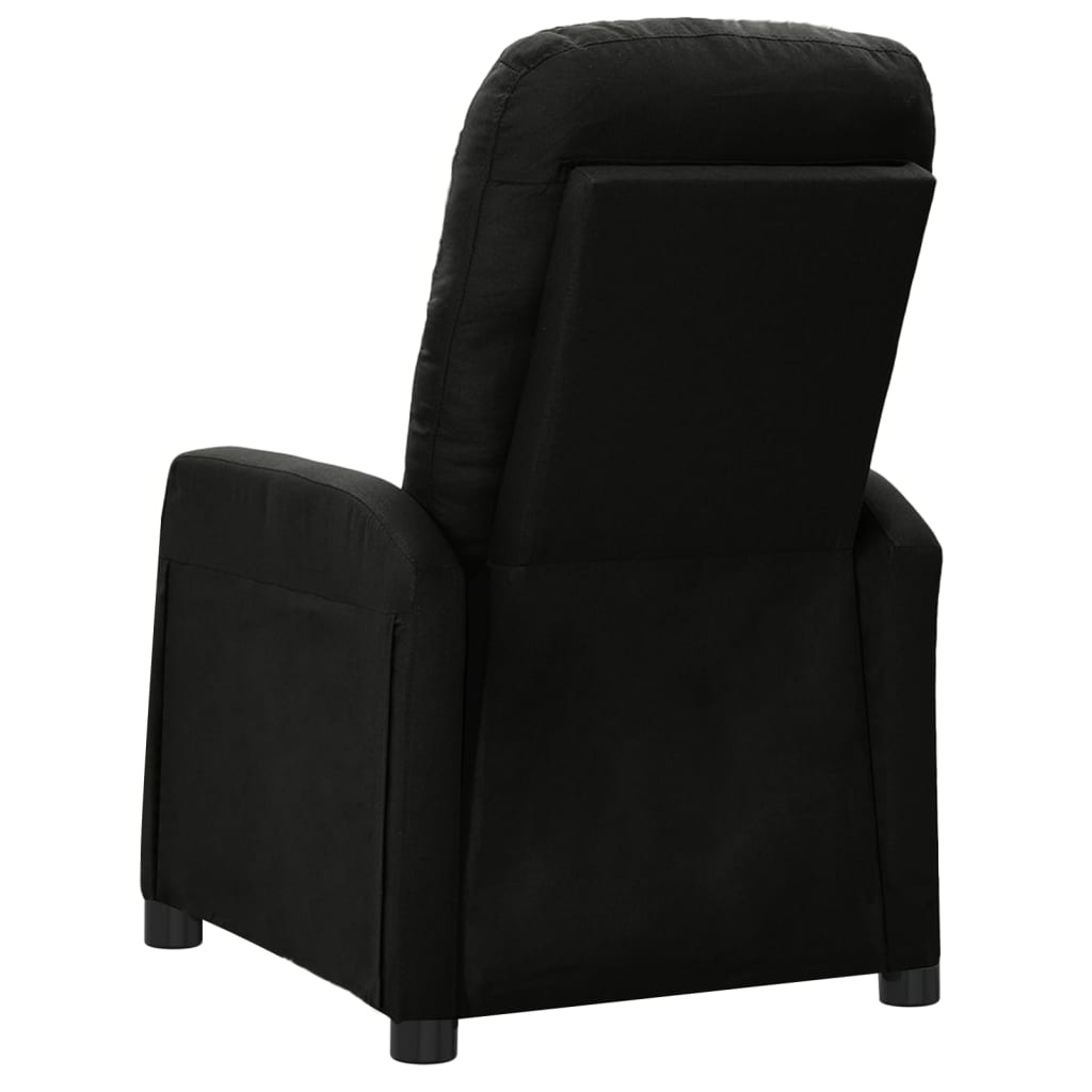 Relaxsessel Schwarz Stoff