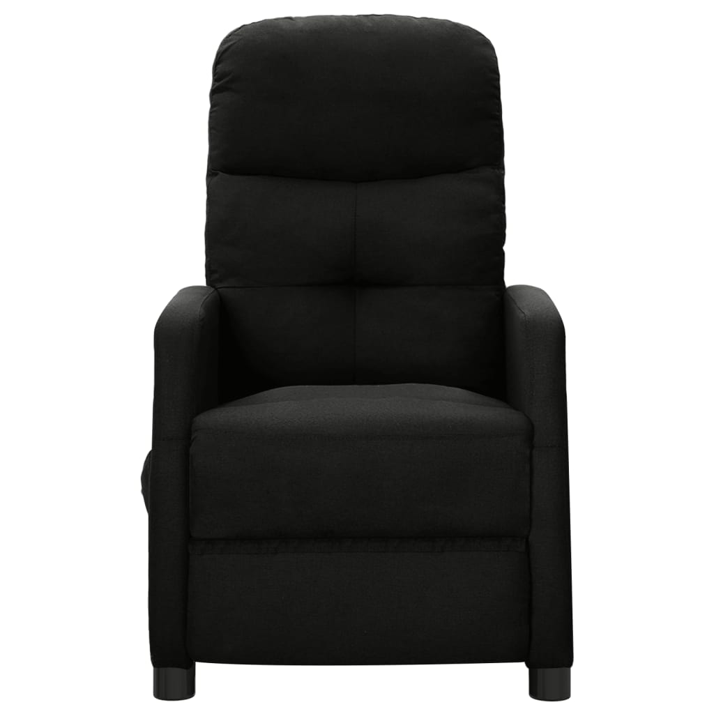 Massagesessel Schwarz Stoff