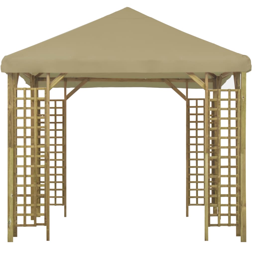 Pavillon 3 x 3 m Beige