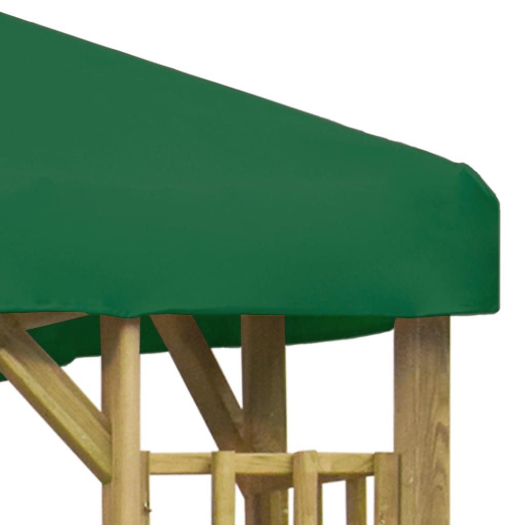 Pavillon 3 x 3 m Grün