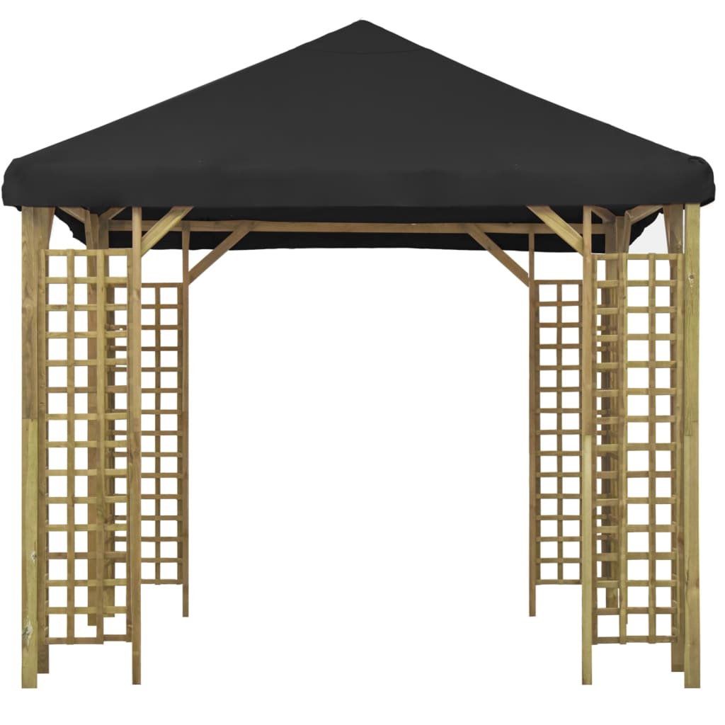 Pavillon 3 x 3 m Anthrazit
