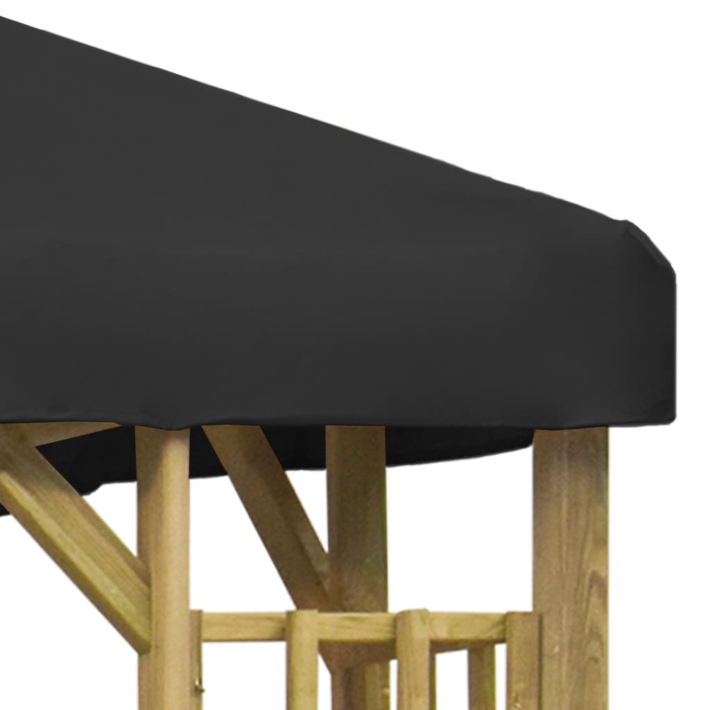 Pavillon 3 x 3 m Anthrazit