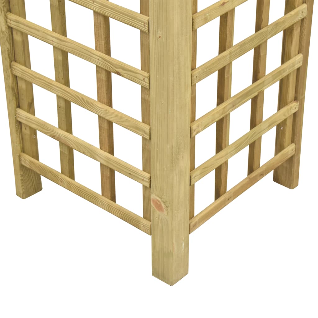 Pavillon 3 x 3 m Terrakottarot