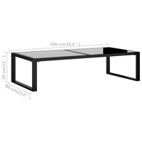 Thumbnail for 5-tlg. Garten-Lounge-Set mit Auflagen Poly Rattan Anthrazit