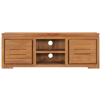 Thumbnail for TV-Schrank 110 x 30 x 40 cm Teak Massivholz