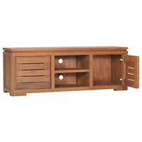 Thumbnail for TV-Schrank 110 x 30 x 40 cm Teak Massivholz
