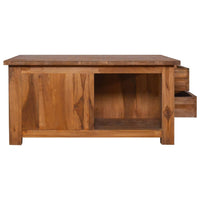 Thumbnail for Couchtisch 68x68x33 cm Teak Massivholz