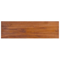 Thumbnail for TV-Schrank 100x30x40 cm Teak Massivholz